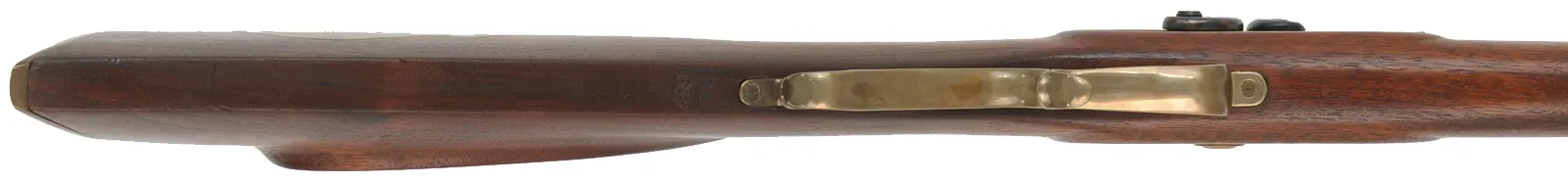 Thompson Center Hawken,
.54 caliber, 28" barrel,
percussion, walnut stock, brass trim, 
assembled from a kit, used, by Thompson Center Arms