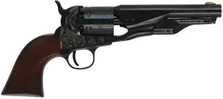 1861 Colt Sheriff's Model Revolver, 
.36 caliber, 5-1/2" barrel,
percussion, walnut, steel frame, 
as-new, by Pietta