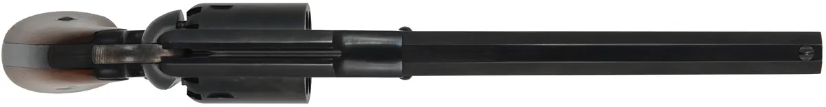 1858 Remington New Model Army Revolver,
.44 caliber, 8" barrel, 
percussion, blued steel frame, with holster,
used, by Euroarms