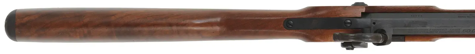 T/C Pennsylvania Hunter Rifle,
.50 caliber, 31" octagon-to-round barrel,
percussion, walnut, iron, 
used, by Thompson Center Arms
