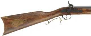 CVA Hawken Rifle, 
.50 caliber,  28" barrel, 
percussion, beech finished as walnut, brass trim, 
used, by Connecticut Vally Arms