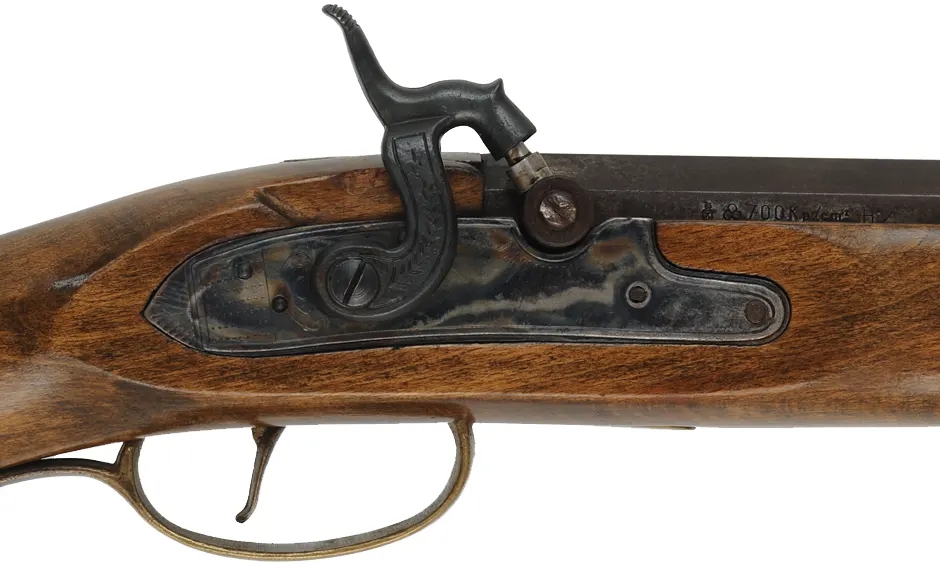 CVA Frontier Carbine,
.50 caliber, 24" barrel,
percussion, beech, brass,
used, by Connecticut Valley Arms