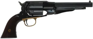 1858 Remington Police Revolver,
.36 caliber, 6-1/2" barrel,
percussion, blued steel, used, 
by A. Uberti for Lyman