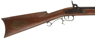 T/C Hawken Rifle
 .50 caliber 31" browned barrel, 
percussion, walnut, brass, used,