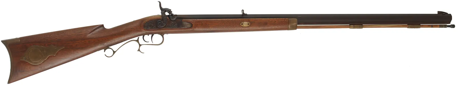 T/C Hawken Rifle
 .50 caliber 31" browned barrel, 
percussion, walnut, brass, used,