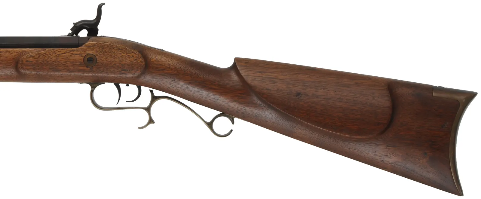 T/C Hawken Rifle
 .50 caliber 31" browned barrel, 
percussion, walnut, brass, used,