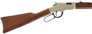 Golden Boy Lever Action Rifle
caliber .22 Long Rifle, 20" barrel,
walnut, used,  by Henry Repeating Arms Co.