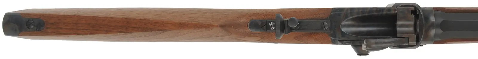 1874 Sharps No. 3 Sporting Rifle,
caliber .30-40 Krag, 30" octagon-to-round barrel, 
walnut, tang sight, used, by Shiloh Sharps