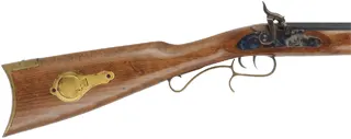 Traditions Hawken Woodsman Rifle,
.54 caliber, 28" barrel,
percussion, beech, brass,
used, by Traditions
