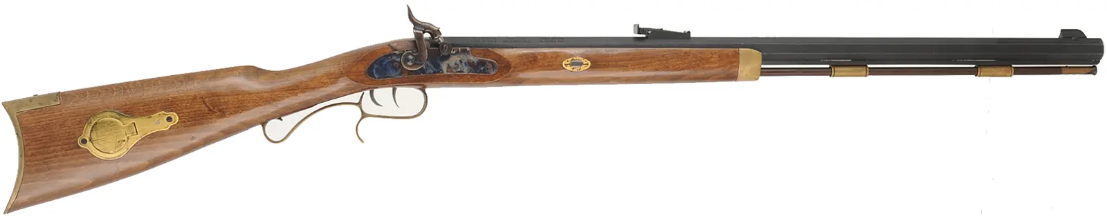Traditions Hawken Woodsman Rifle,
.54 caliber, 28" barrel,
percussion, beech, brass,
used, by Traditions