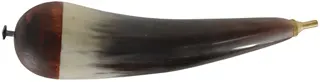 Priming Horn, 
6-1/2",  3 grain brass priming valve,
domed base, iron nail