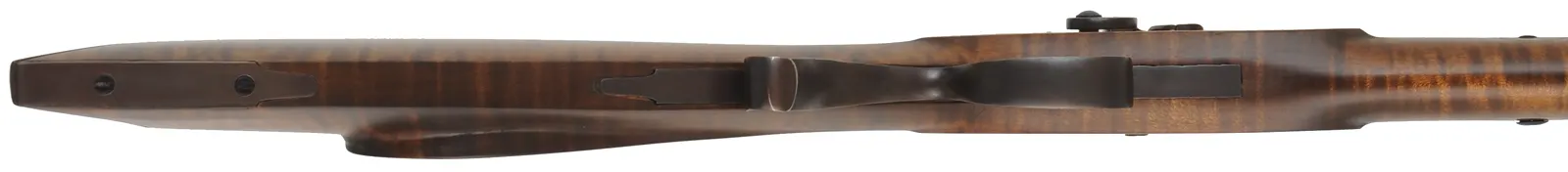 Hawken Halfstock Rifle,
.54 caliber, 36" Green Mountain barrel,
L&R percussion, iron, curly maple,
new, by George Nelson
