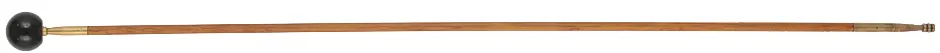 Thompson Center Seneca Rifle,
.36 caliber, 27" barrel,
percussion, walnut, brass, 
fiberglas ramrod, dismounted T/C peep sight, used