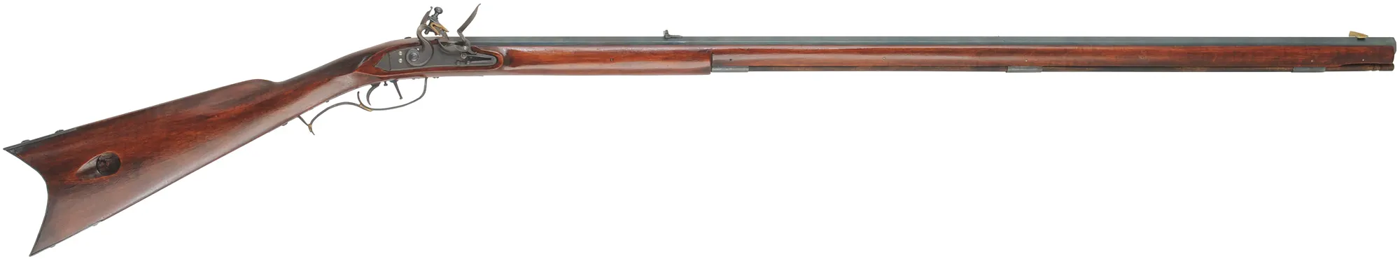 Southern Mountain Rifle,
 .50 caliber, 42" Rice barrel,
Chambers flintlock, maple, iron trim,
new, by Randall Buchanan