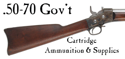 Ammunition & Essentials for .50-70 Government cartridges