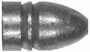 bullets, .57 caliber, Minie, Enfield .577", Lyman 577-611, 530 grain, pure lead, hollow base, per 25