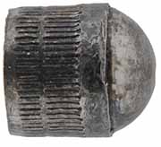 Bullets, .50 caliber, Hornady PA Conical Bullet for 1 in 66" twist,
.512" diameter, 240 grain, pure lead, hollow base, per 50