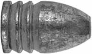 bullets, .58 caliber, Minie, Springfield .575", Lyman 575-213 old style, 460 grain, pure lead, hollow base, per 25