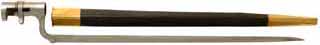 Bayonet
for Enfield Rifled Musket,
with scabbard, 18" triangular blade