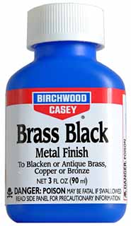 Birchwood Casey BRASS BLACK Metal Finish Copper Bronze 