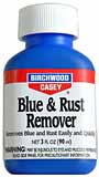 Blue and Rust Remover,
3 oz. liquid, by Birchwood Casey