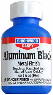 Aluminum Black Metal Finish, 3 oz. liquid, by Birchwood Casey - Track of  the Wolf