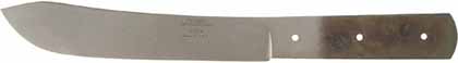 Butcher Forged Carbon Steel Blade Blank,
6" blade,
by Russell Green River, U.S.A.