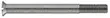 Tang Bolt for CVA Hawken Rifle,
5-.8MM thread, .290" diameter head, 1.97" shank length
