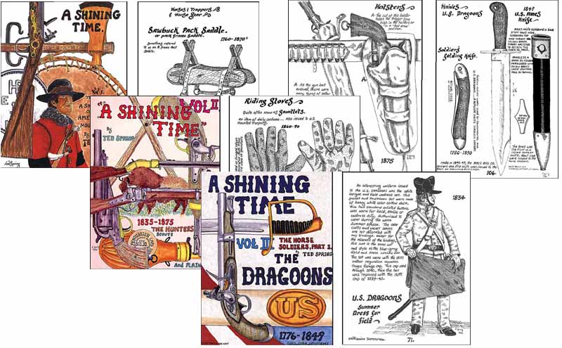 Used Book Set A SHINING TIME,
Sketchbooks of the
Early Western Era,
Set of 3 Volumes