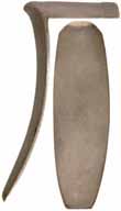 Lancaster Buttplate, in sand cast nickel silver