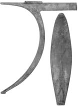 Vincent Rifle Buttplate, wax cast steel