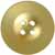 Large Primitive Button,
1-1/2" diameter, brass