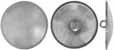 Large French Marine Buttons,
1-1/8" diameter, nickel silver