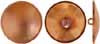 Medium French Marine Buttons,
1" diameter, copper