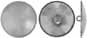 Small French Marine Buttons,
3/4" diameter, nickel silver