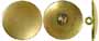 Small Regimental Coat Buttons,
3/4" diameter, brass
