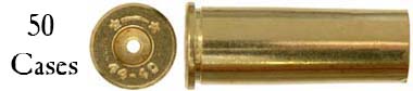 Cartridge Case,
.44-40 Winchester,
unprimed brass,
correct head stamp, by Starline,
50 pieces