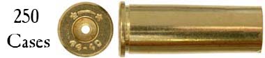 Cartridge Case,
.44-40 Winchester,
unprimed brass,
correct head stamp, by Starline,
250 pieces