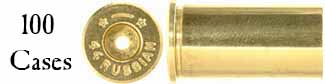 Cartridge Case,
.44 Russian, 
unprimed brass,
correct head stamp, by Starline,
100 pieces