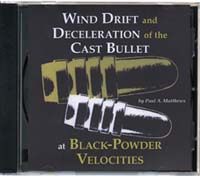 Wind Drift & Deceleration of the Cast Bullet ,
CD format, by Paul Matthews