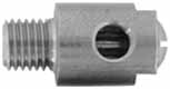 Powder drum, 7/16" diameter, 5/16-18 thread, drilled for nipple 1/4-28 thread