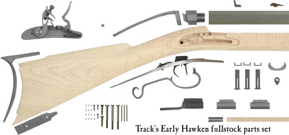 tc hawken stock crack from the wedge pin screw hole