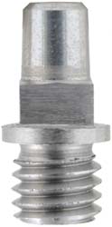 Nipple, 8-1.25mm metric thread, for Euroarms Italian replica Enfield muskets, Euroarms .451"  AH Volunteer rifle,musket cap, stainless steel, 1/4" square lug

Cone length: 0.475" Thread journal length: 0.275"  Overall length: 0.750" Diameter of base: 0.370" 