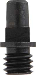 Nipple, 5/16-18 thread, for English mfg. Parker Hale Enfield musket, musket cap, hardened steel, 1/4" square lug,

Cone length: 0.475" Thread journal length: 0.275"  Overall length: 0.750" Diameter of base: 0.370" 