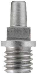 Nipple, 8-1.25mm metric thread, for Euroarms Italian replica Enfield muskets, Euroarms .451" AH Volunteer rifle, No. 11 CCI cap, stainless steel, 1/4" square lug

Cone length: 0.475" Thread journal length: 0.275"  Overall length: 0.750" Diameter of base: 0.370" 