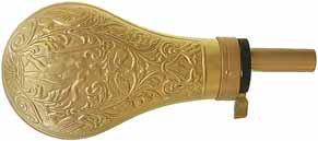 Powder Flask,
Florentine style
embossed Neptune pattern
accepts 10-1mm threaded spouts