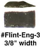 Pack of 12 English Gun flints,  3/8" x 1/2", tiny antique pocket, muff, box lock pistols.  We are temporarily limiting purchase of this item to one twelve pack per order. We will manually edit your order if your order exceeds that amount.
