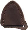  Leather Frizzen Cover for Musket Locks , 2-3/8" tall by 1-3/4" wide