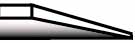Carbon steel graver, #36 flat engraver