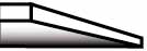 Carbon steel graver, #37 flat engraver